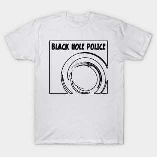 James Webb Space Telescope Black Hole Police T-Shirt